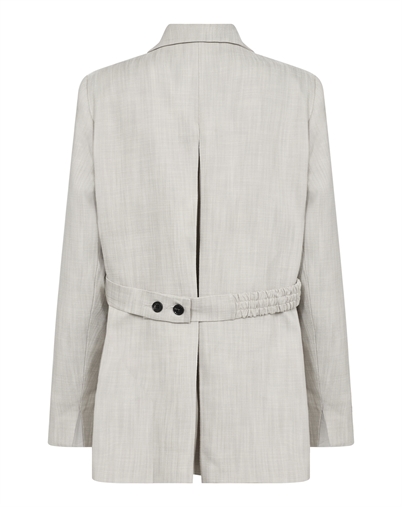 Leveté Room - Kanya 1 Blazer - Silver Cloud Melange